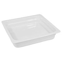 Гастроемкость 2/3 h=65 мм. 4 л. белая фарфор Bonna /1/