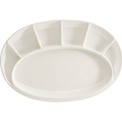 Менажница 7-и секц. 330*215 мм. овал. Гурмэ /1/6/