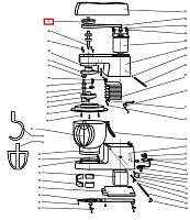 Шкив #27 для миксера т.м. EKSI серии VFM, мод. VFM7