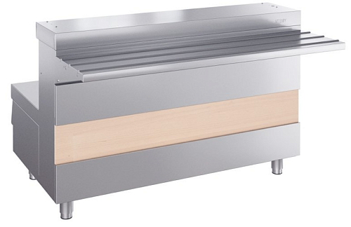 Мармит 1-х блюд 2-х конф. Atesy Ривьера М1-2.1200-02-О без полок