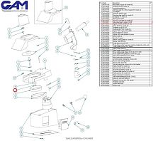 Втулка 14х28 мм RG100011 для овощерезки т.м. Vortmax серии SL, мод. SL55 SS