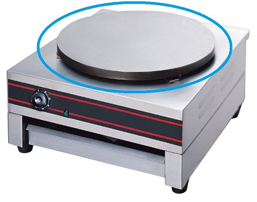 Поверхность жарочная ("конфорка") Hcm-1-P для блинницы т.м. EKSI серии HCM, мод. HCM-1