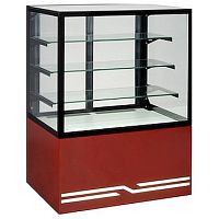 Витрина кондитерская UNIS Cube 100 красная