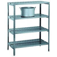 Стеллаж кухонный Atesy СТК-С-1200.650.1600-02-Н-ПП (СТКН-1200/650Р)