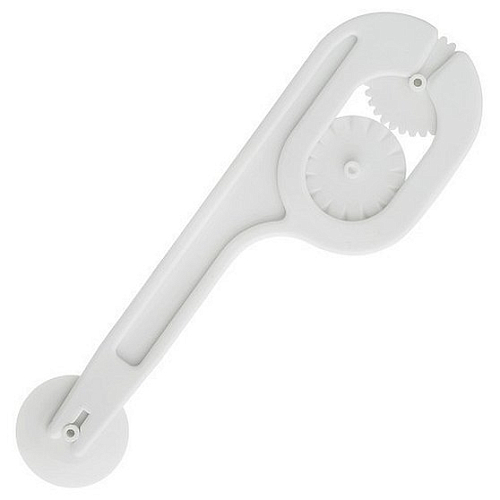 Нож-ролик фигурный L=12 см,для обрезания помадки /1/