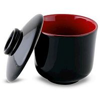 Супница d=8,5см, 200 мл.,в.10см Киото Блэк энд Рэд /4/