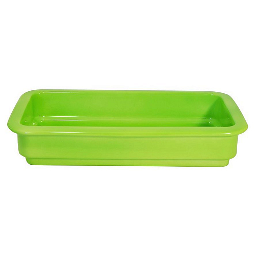 Гастроемкость 1/3 h=65 фарфор зеленая /1/