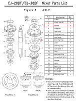 Пружина F2-3 для миксера планетарного т.м. EKSI серии EJ, мод. EJ-20BF