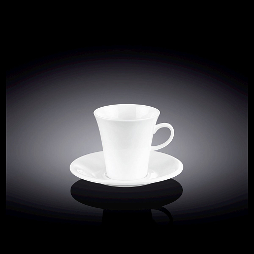 Кофейная пара 90 мл. конусная Wilmax /6/48/