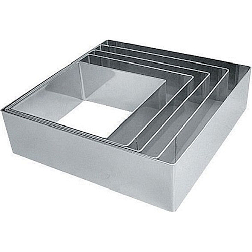 Форма кондитерская "Квадрат" 14*14*4 см. нерж. MGSteel /1/72/