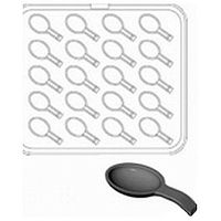 Форма Piastra K для тарталетницы Pavoni Cookmatic