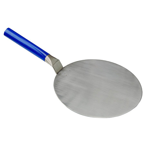 Лопата для пиццы d=25,5 см. l=20 см. нерж. с прорезиненной ручкой MGsteel /1/