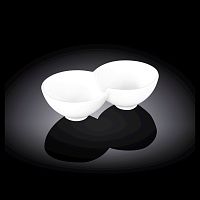 Емкость для закусок 18*9,5*5 см. 150/150 мл. Wilmax /6/48/