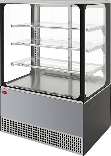 Витрина холодильная МариХолодМаш Veneto VS-0,95 Cube, нержавейка