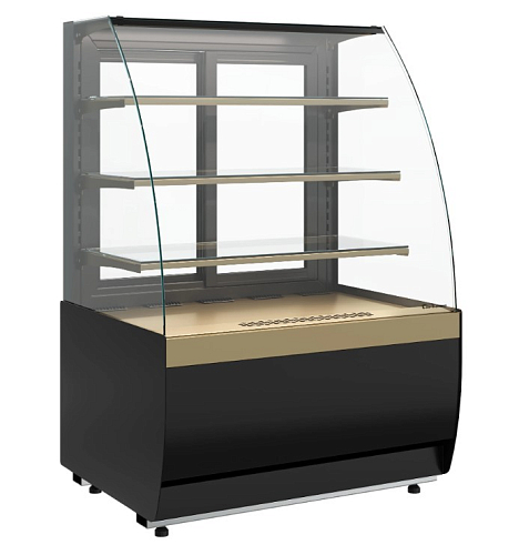 Витрина холодильная Полюс K70 VM 1,3-1 LIGHT (версия 2.0) (9005-0109)