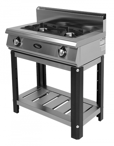 Плита газовая без духовки, мод. Grill Master Ф2ЖТЛПГ (на подставке) (50014)
