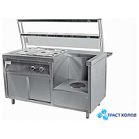 Мармит универсальный для первых и вторых блюд комплект Rada Вега 3МЭП-У-15/7Н