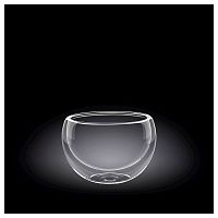 Салатник d=85 мм. 250 мл с дв. стенками Thermo Glass Wilmax /6/96/