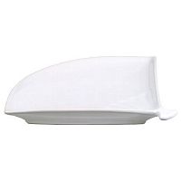 Блюдо веер 21*21 см. Киото Вайт /4/