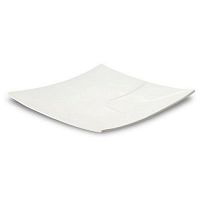 Тарелка квадратная 19*19 см. Киото Вайт /4/