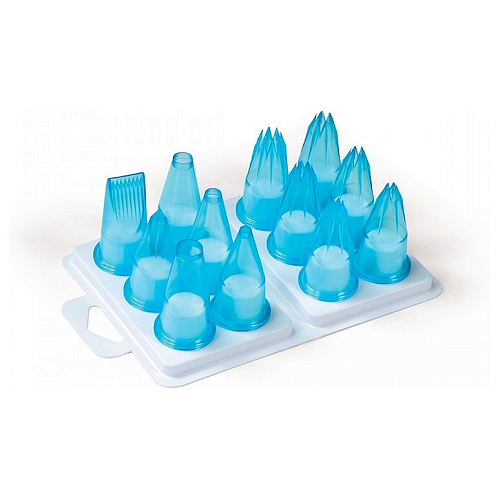 Набор кондитерских насадок поликарб. 12 шт Tritan De Buyer /наб. /1/