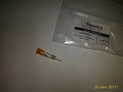 Индикатор красный 4.0.025.0135 (O 10 мм) для кофемашин т.м. FIAMMA, серии Compass