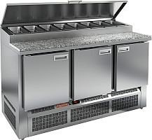 Стол охлаждаемый для пиццы HICOLD PZE1-111/GN (1/3H) камень