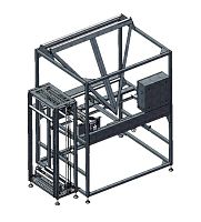 Складыватель (сворачиватель) полурукава из полотна воздушно-пузырчатой пленки Hualian Machinery HLMJ-1