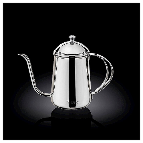 Чайник заварочный 600 мл нерж Wilmax (551112) /1/12/