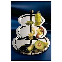 Этажерка 3-х ярусная d=32/38/48 см. нерж. APS /1/