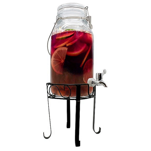 Подставка для емкости для настойки 4 л. (код 56425) 16*16*19,5 см. VB /8/