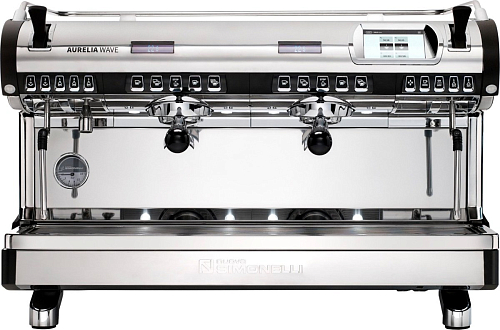 Кофемашина Nuova Simonelli Aurelia WAVE T3 2Gr 380V black+high groups+Autopurge