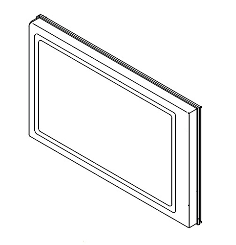 Дверь в сборе 54127022 для печи микроволновой т.м. Menumaster серии RCS модели RCS511TS