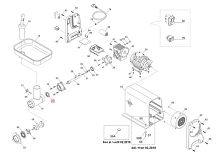 Сальник 29561710 (d50/d30x7 мм) для мясорубки т.м. Sirman модели TC 12 DENVER
