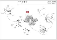 ТЭН 665.052.00 для плиты электрической т.м. Vortmax, серии SSS