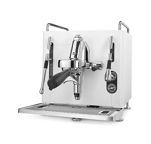 Кофемашина Sanremo Cube V Absolute 1 Gr, белая, wifi - вибрационный насос