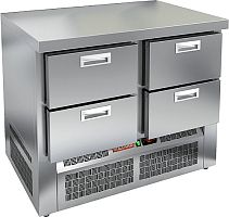 Стол холодильный HICOLD GNE22/TN О