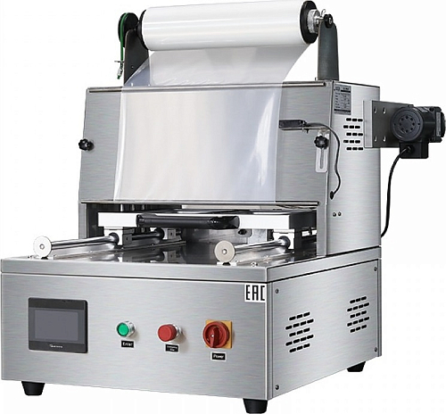 Запайщик лотков с газонаполнением Hualian Machinery HLV-400T (210*148*100)