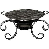 Набор для подачи Саджа сковорода d=30 см нерж. + подставка h=16 см. Тунис /1/