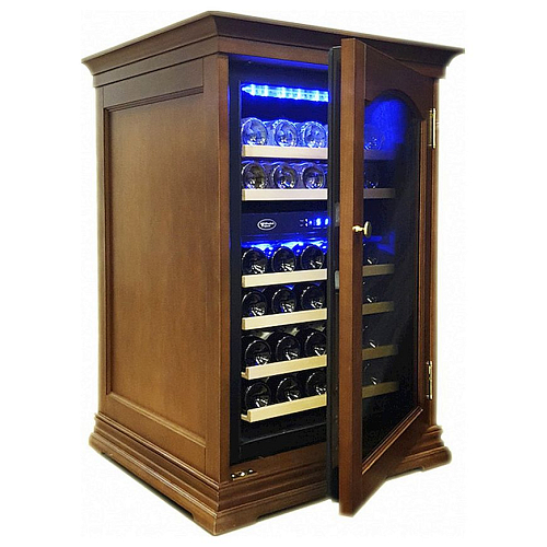 Шкаф винный Cold Vine C34-KBF2 (Wood)