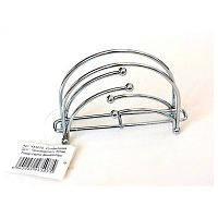 Салфетница нерж. d=9 см. Дуэт /1/24/96/