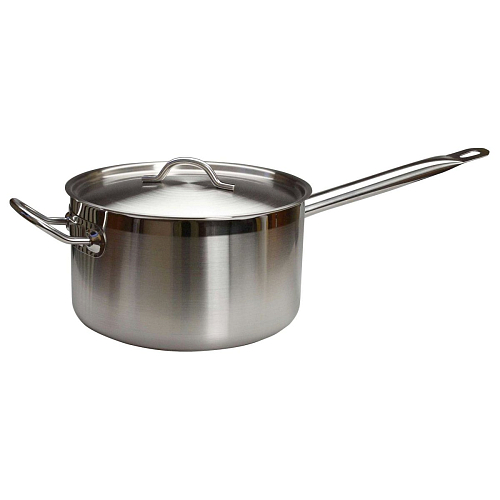 Сотейник 5,1 л. нерж. с крышк. двойное дно с двумя ручками* /1/