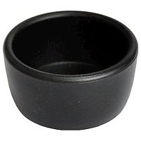 Соусник 75 мл. d=6,5 см., h=3 см. пласт. черный MG /1/12/120/