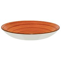 Тарелка d=230 мм. глубокая 1000 мл. Терракота /6/
