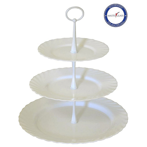 Этажерка 3-х ярусная d=19/24/31 см. Трианон New /1/