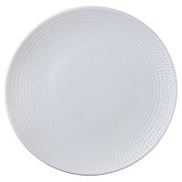 Тарелка d=230 мм. Белый Пьюре Дот, форма Гурмэ Bonna /1/12/972/