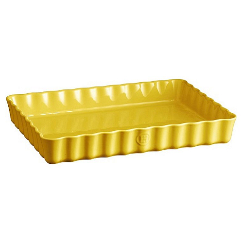 Форма для запекания 1900 мл. 340*240 мм. h=45 мм. желтая керам Emile Henry /1/3/