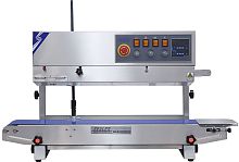 Роликовый конвейерный запайщик вертикальный Hualian Machinery FRBM-810II SS (нерж.)