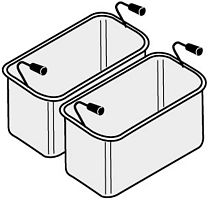 Комплект из 2х корзин gn 1/3 для макароноварки Tecnoinox 120620