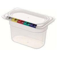 Гастроемкость 1/9 h=100 п/п прозрачная Рс /1/36/